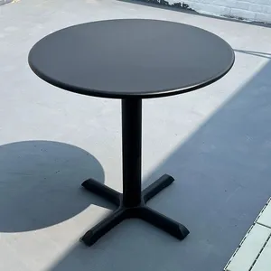 Iron cafe table