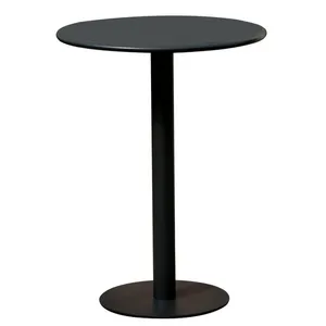 Outdoor iron round table