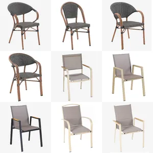 Restaurant outdoor terrace chairs