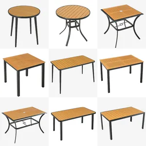 Custom-made terrace garden tables