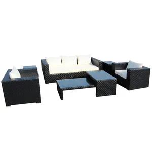 Wicker patio dining sets for 5