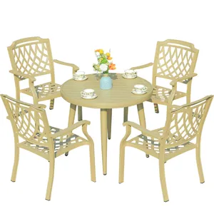 Cast aluminum outdoor furniture factory wholesale