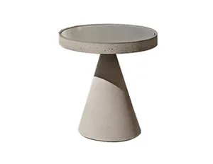 Outdoor round side table