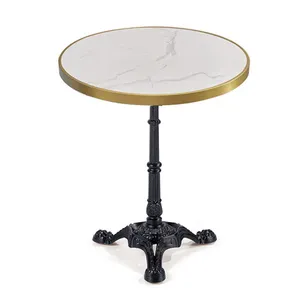 Garden courtyard artificial marble round table