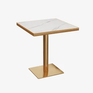 Artificial stone square table