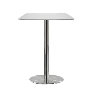 Stainless steel square tablev