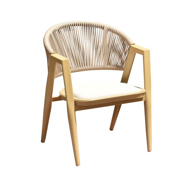 Oakley chair in natural wood color