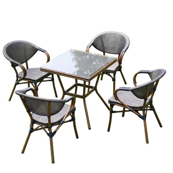Starbucks outdoor table and chair set