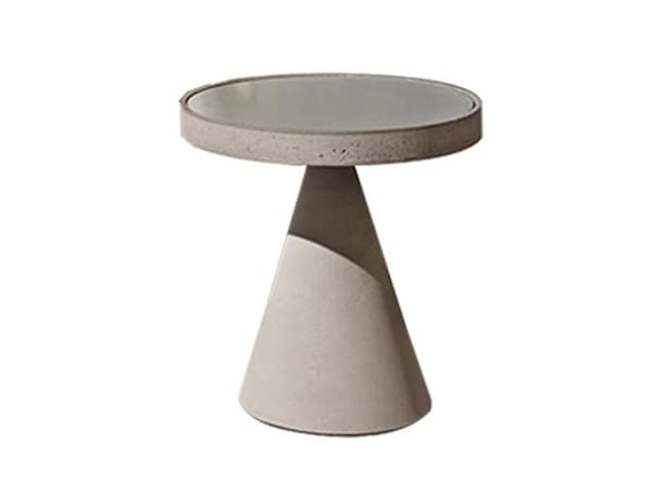Outdoor round side table