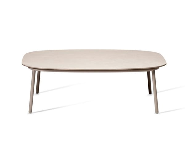 Outdoor garden terrace long table