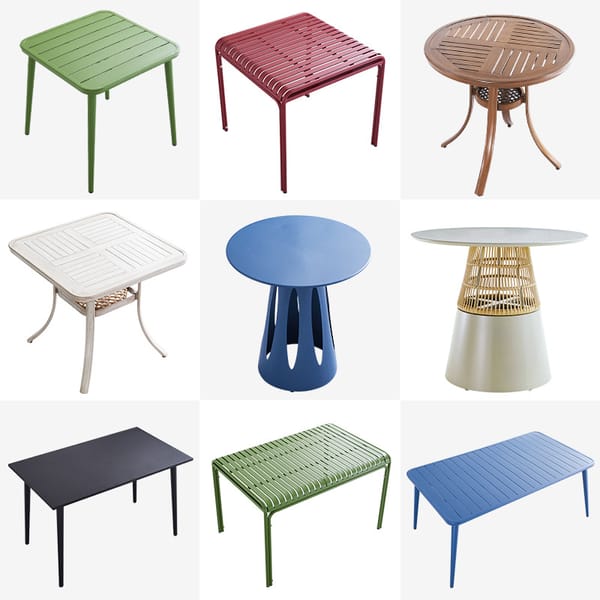 Luxury outdoor terrace restaurant tables wholesale