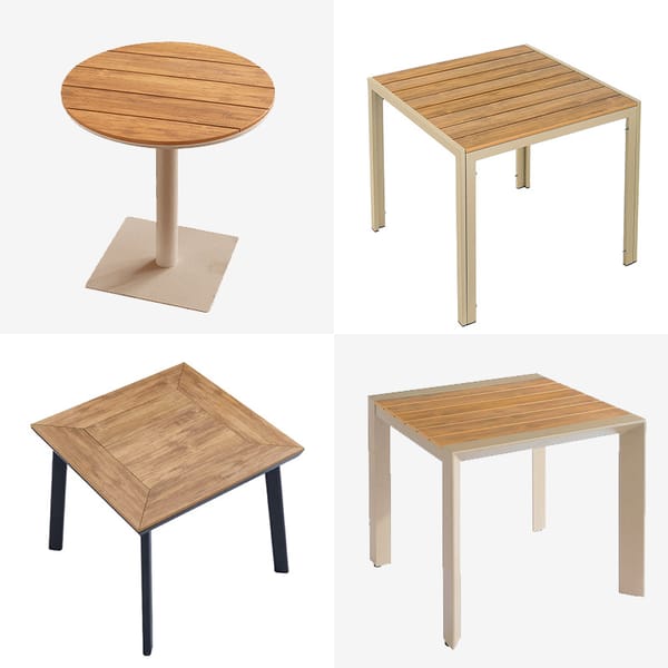 Luxury outdoor patio/terrace tables wholesale