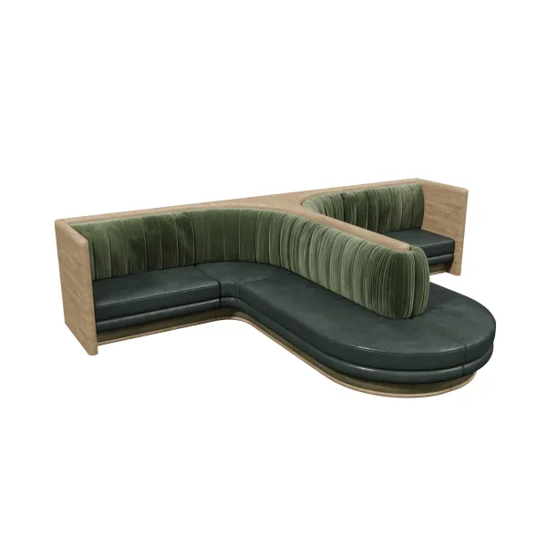 L-shaped booth / U-shaped booth