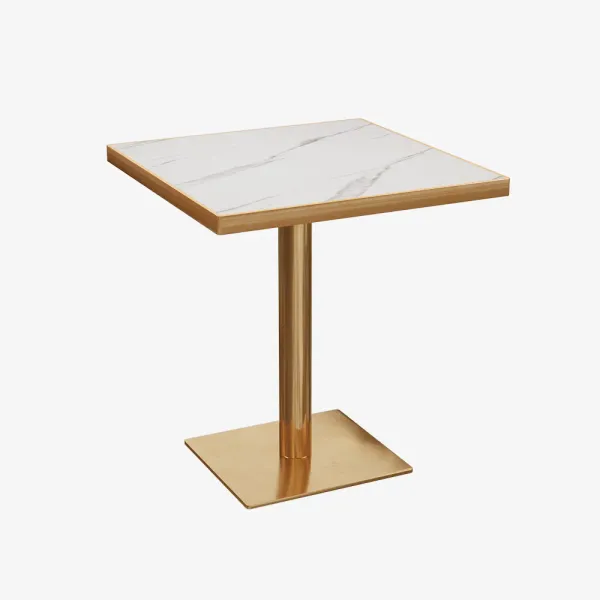 Artificial stone square table
