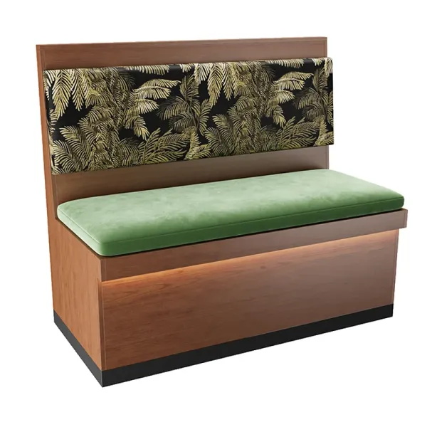 Commercial Vinyl Restaurant Booth Seating