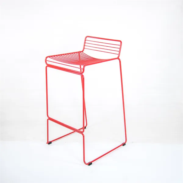 Modern bar metal stool
