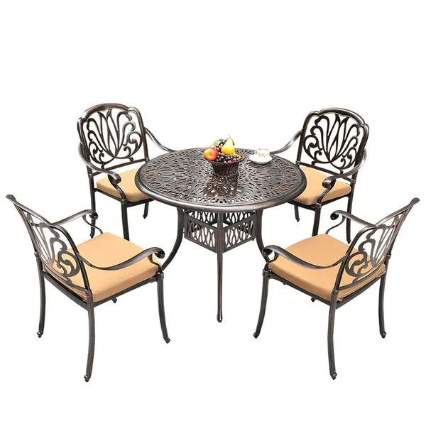 Outdoor metal furniture