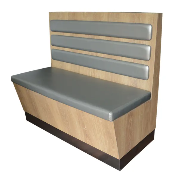 Fireproof board restaurant booths