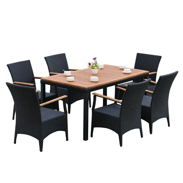 Restaurant leisure outdoor table and chairs