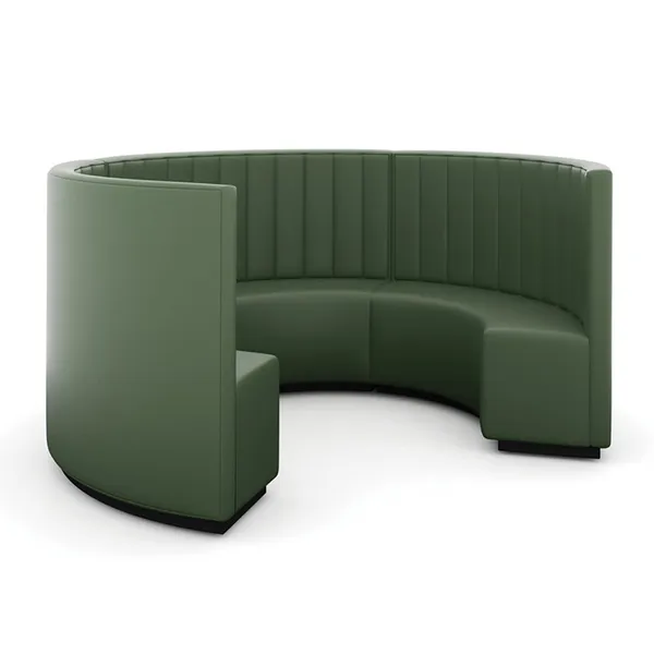 Restaurant Semicircular Sofa Booths