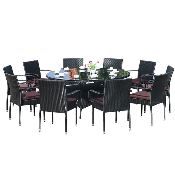 Outdoor leisure waterproof round table