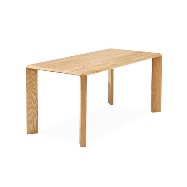 Solid wood dining room table