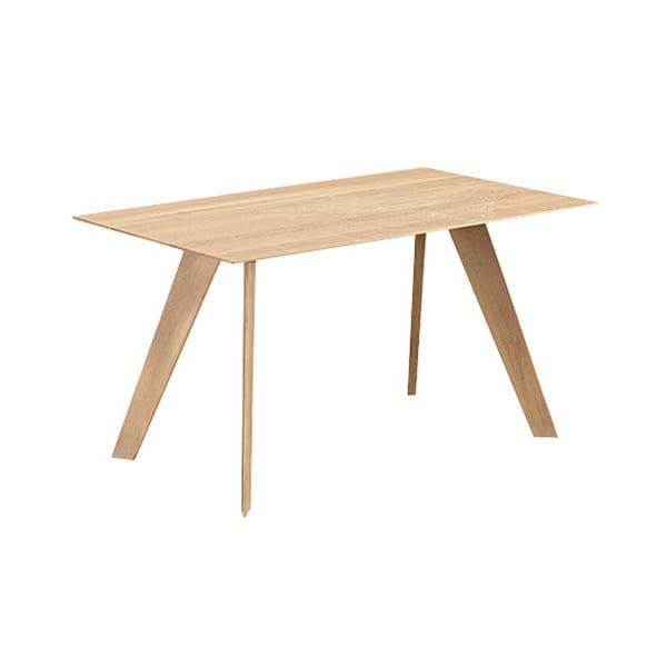 Solid wood square table