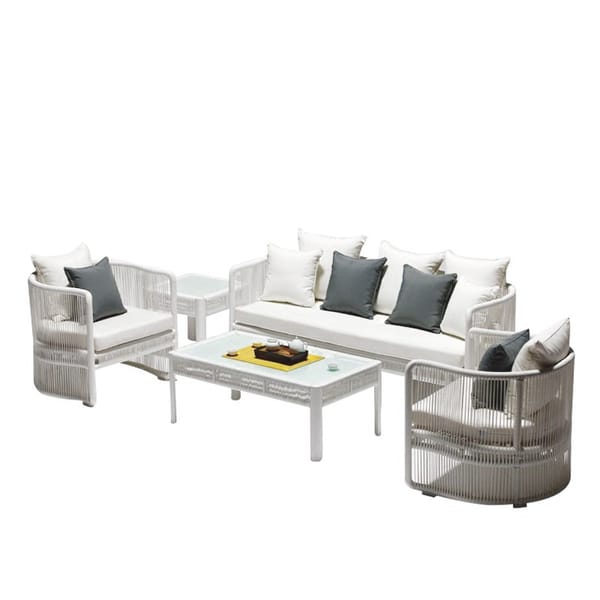 Outdoor patio sofa combination