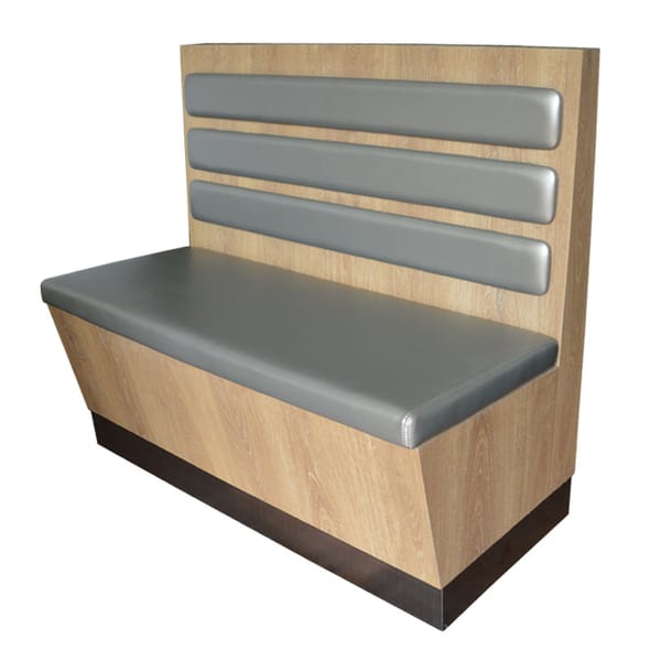 Fireproof board restaurant booths