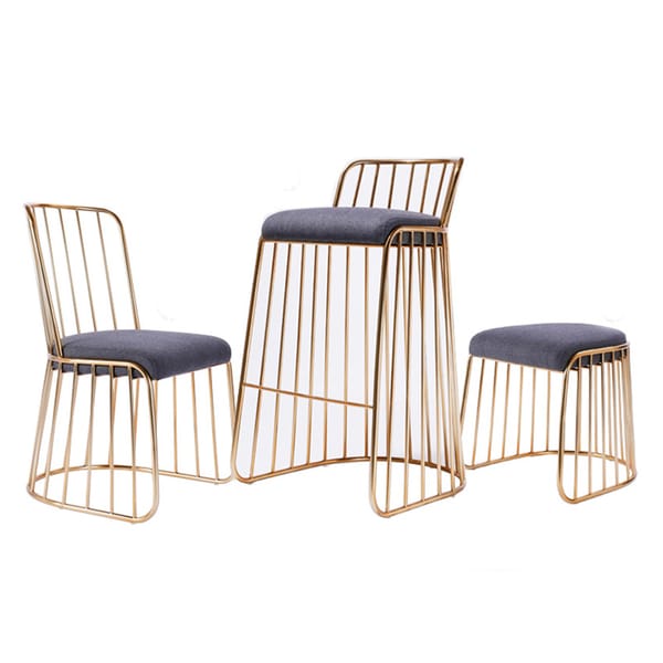 bride's veil bar chair bar stool