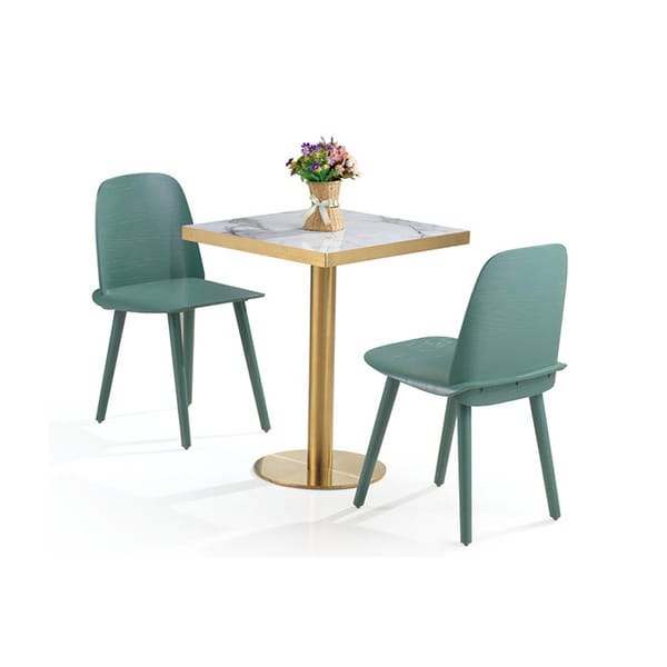 Dining table and chairs for two