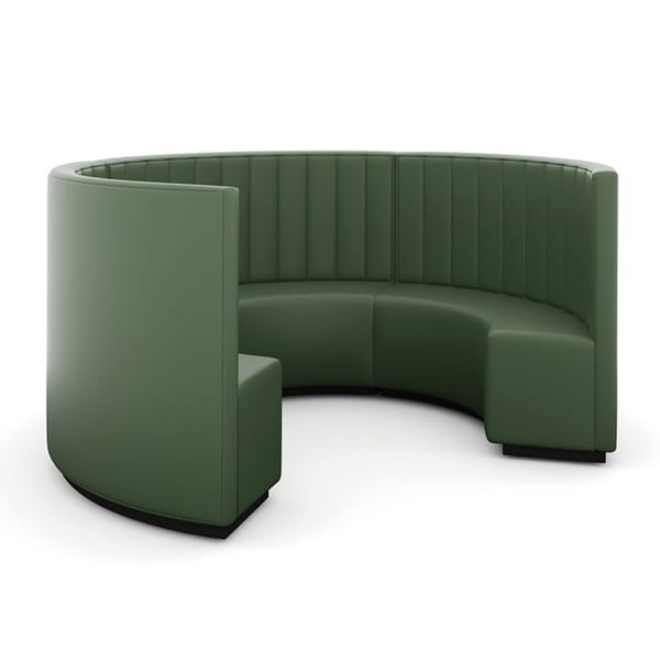 Restaurant Semicircular Sofa Booths