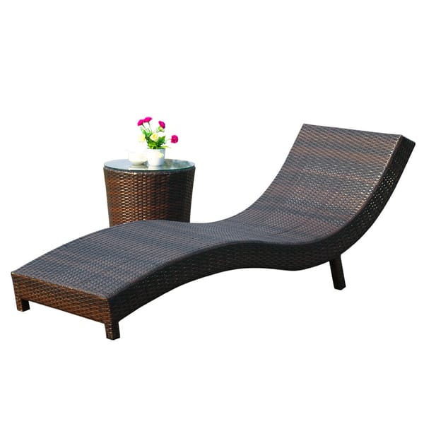 Outdoor beach pool lounger