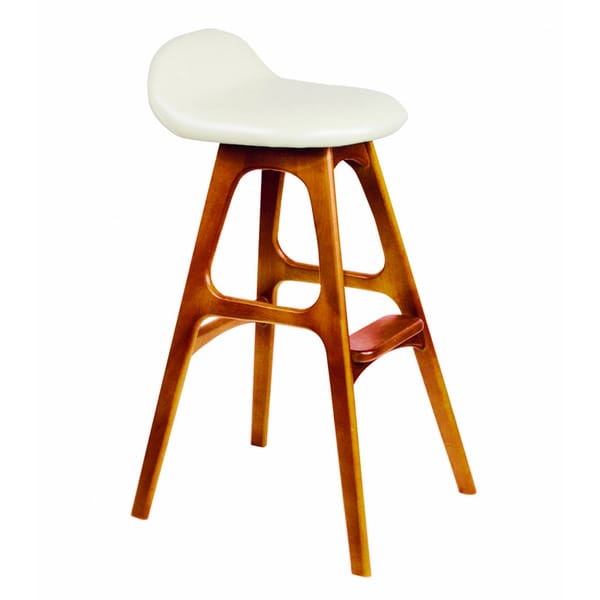 Solid wood bar chair