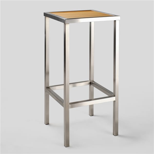 Custom stainless steel outdoor high chair