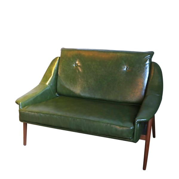 Nordic solid wood sofa