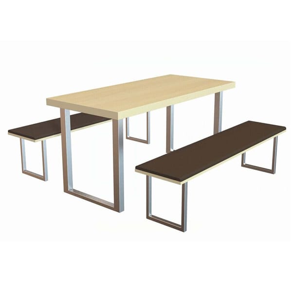 Canteen long table and chair