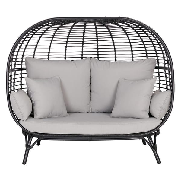 Rattan outdoor leisure bird cage sofa