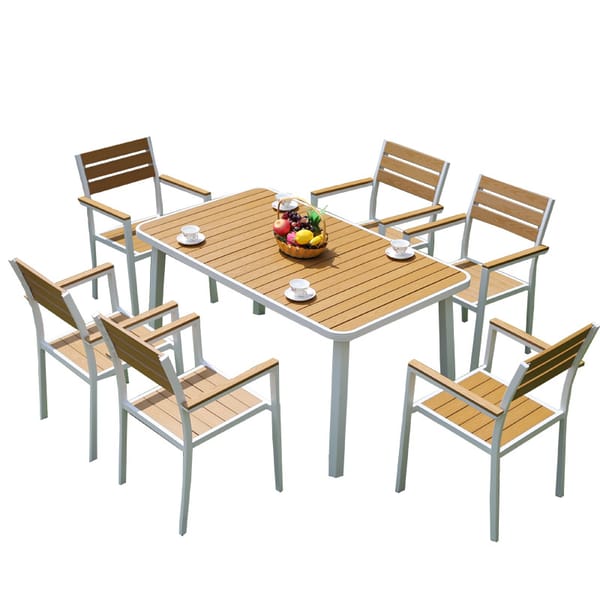 Wood preservative garden furniture