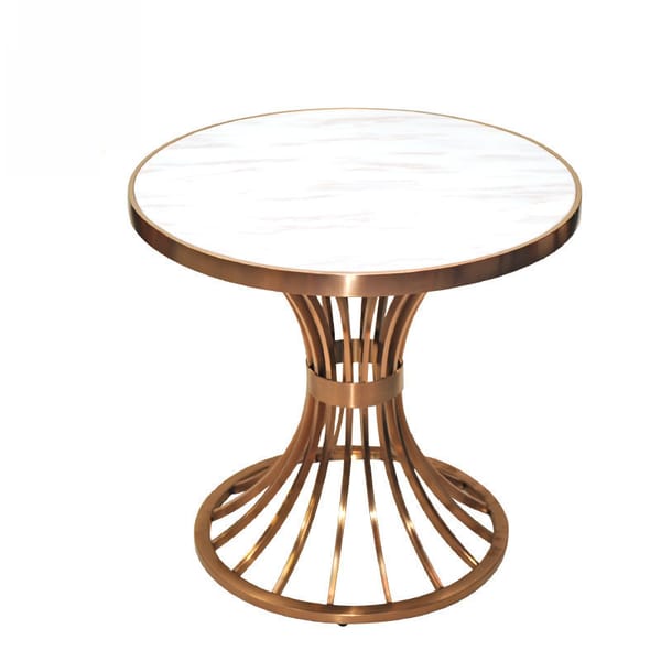 Light luxury artificial stone dining table
