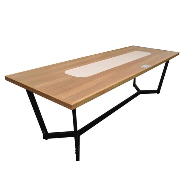 Solid wood cafe bar counter