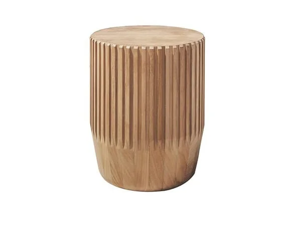wooden side table